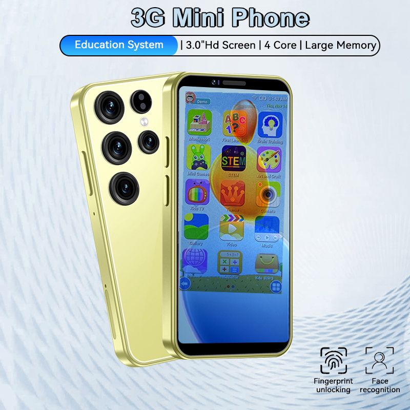 3+64GB Smartphone Ready Stock, 3.5 HD Screen, 2600mAh Battery, Dual SIM, Learning+Games, Unlocked Smartphone