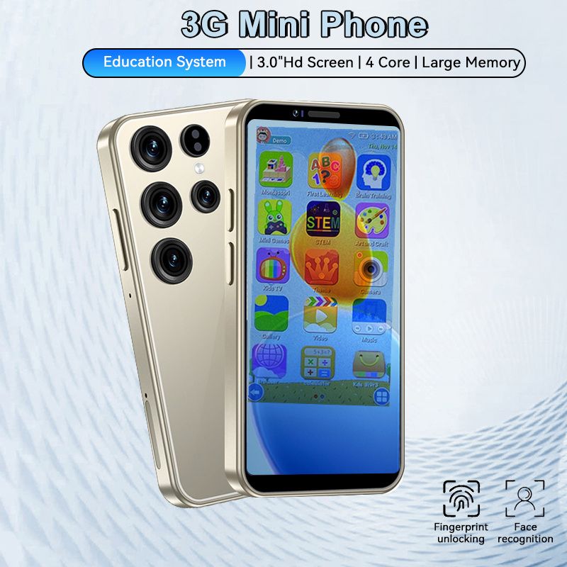 3+64GB Smartphone Ready Stock, 3.5 HD Screen, 2600mAh Battery, Dual SIM, Learning+Games, Unlocked Smartphone